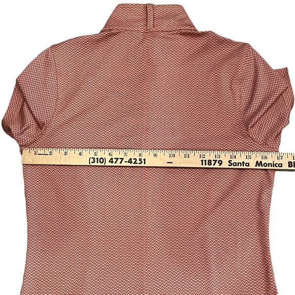 KERRITS Women's Equestrian Riding Short Sleeve Shirts Print Size Extra Small EUC - Picture 4 of 7